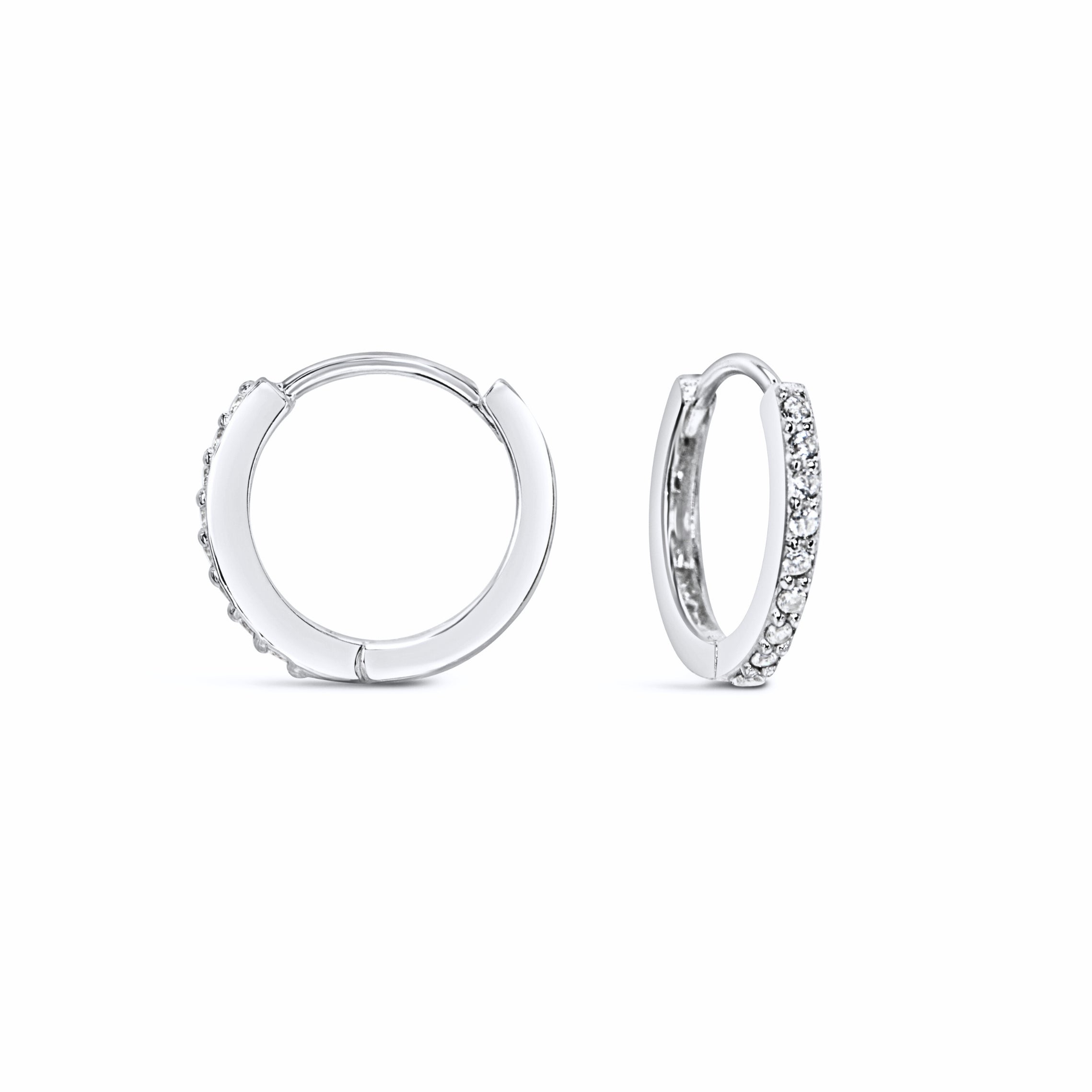 #142 Sexy Creolen "Octania II" - ARS-ARGENTI - Damen Ohrringe Silber - 925 Sterling Silber - Sexy Creolen – Kreolen – damenohrringe – Geschenkbox - swarovski ohrringe