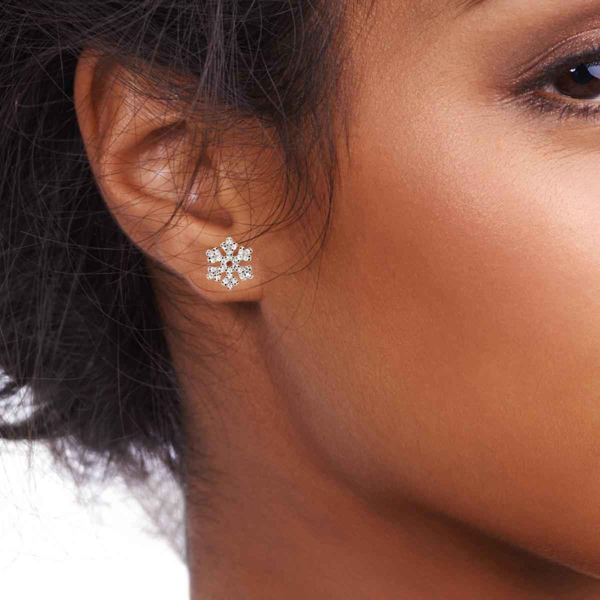 #158 Ohrstecker "Ice Ice Baby" - ARS-ARGENTI - Damen Ohrringe Silber - 925 Sterling Silber - Sexy Ohrstecker – swarovski ohrringe – damenohrringe - Geschenkbox