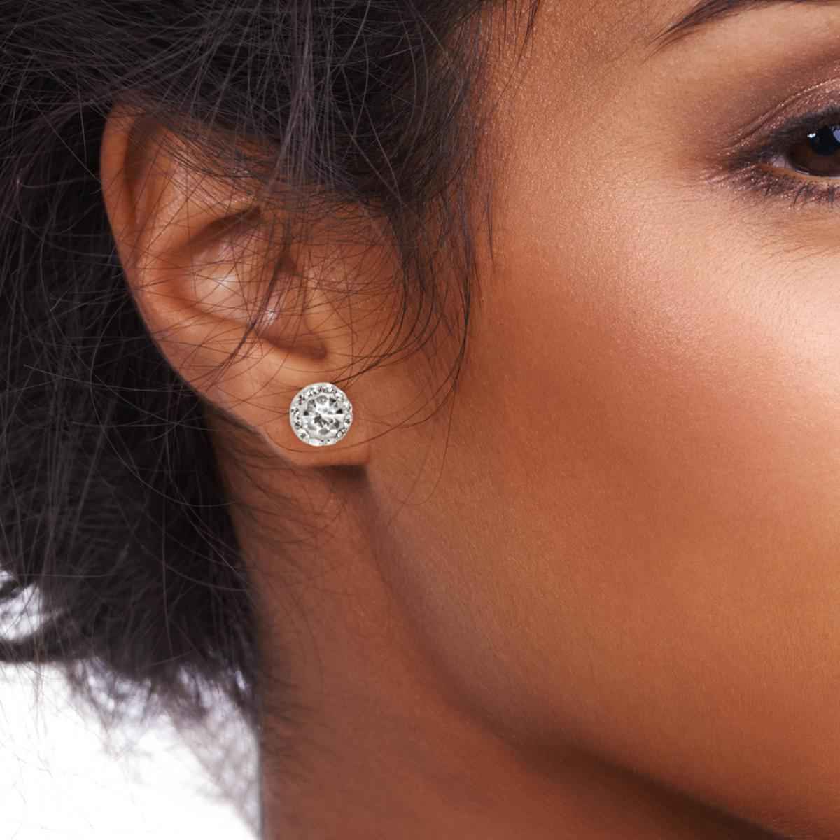 #164 Bling - Ohrstecker "Drip Drop Diva" - ARS-ARGENTI - Damen Ohrringe Silber - 925 Sterling Silber - Sexy Ohrstecker – swarovski ohrringe – damenohrringe - Geschenkbox