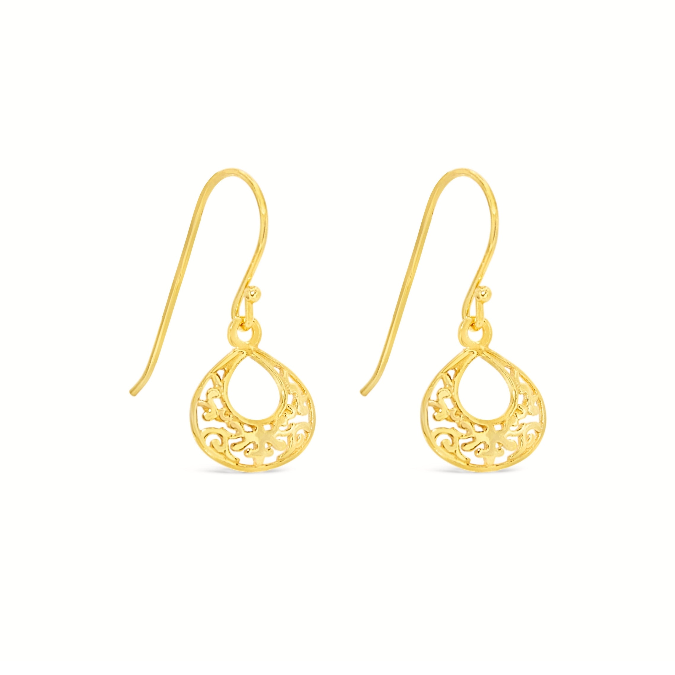 #215 Edle Boho-Ohrringe "Marrakech Kiss gold" - ARS-ARGENTI - Damen Ohrringe Gold - 925 Sterling Silber - Sexy Creolen gold 585 – Boho style – boho ohrringe für damen – damenohrringe – Geschenkbox