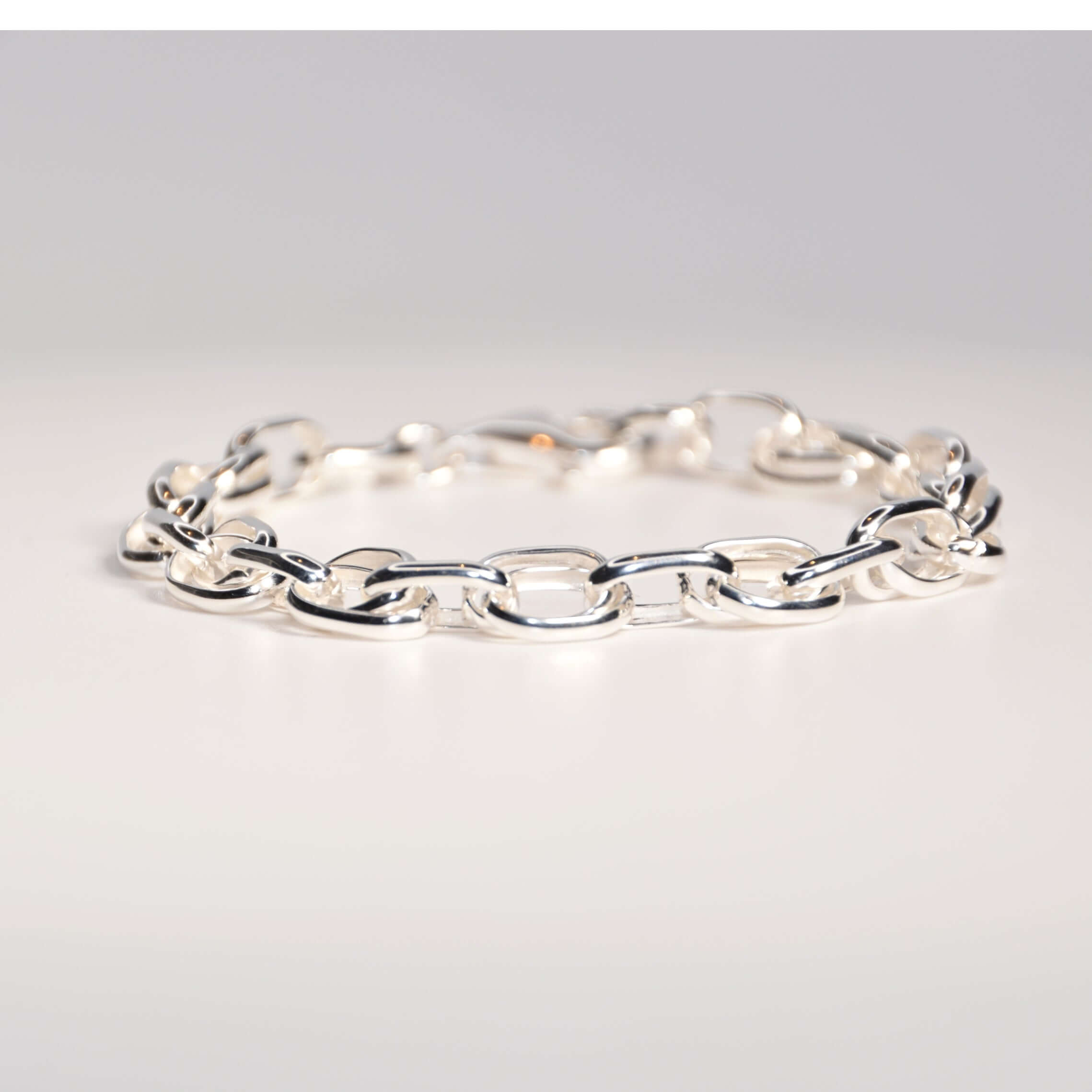 #004 Must-have - Kettenarmband "Chain-Gang I" - 925 Sterling Silber - ARS-ARGENTI