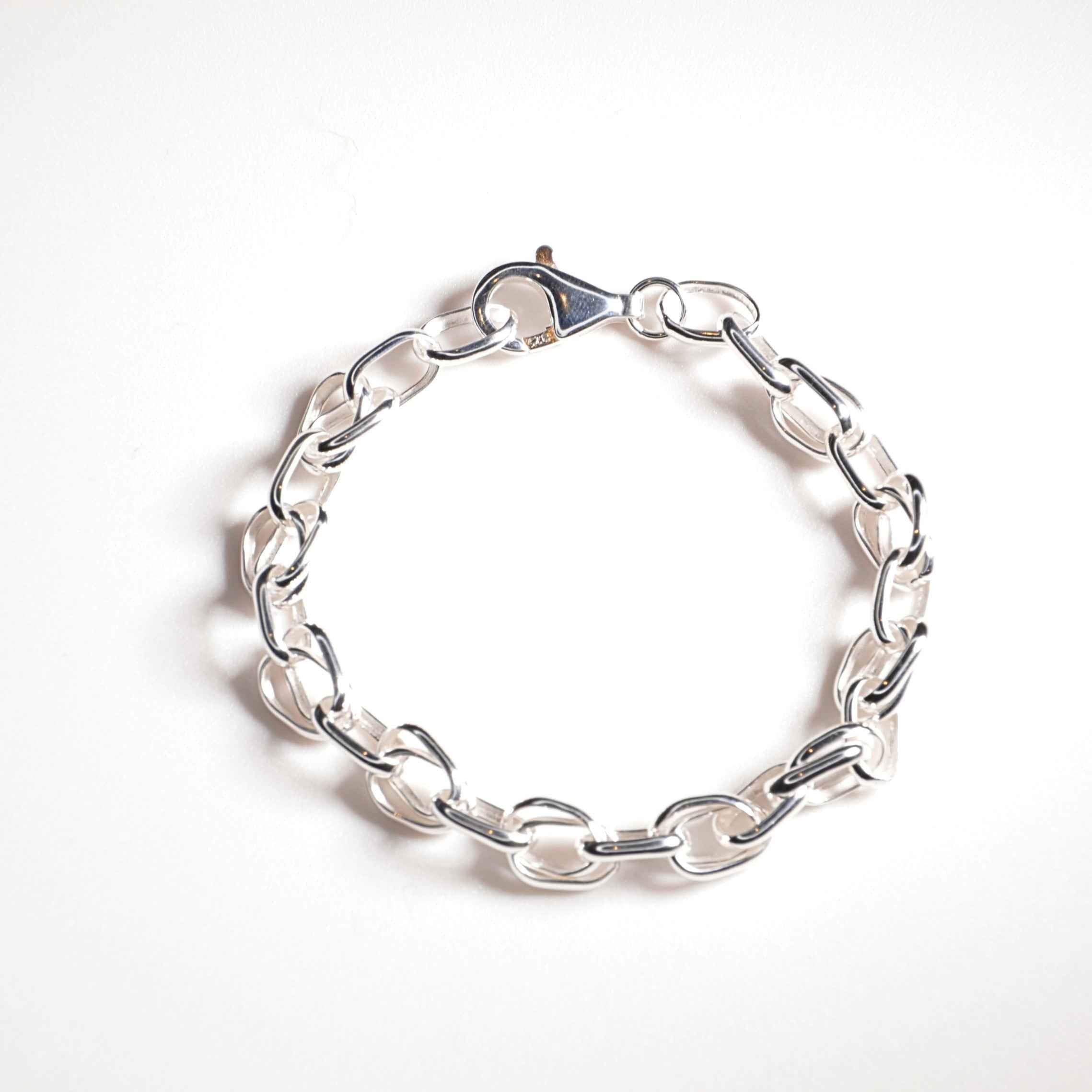 #004 Must-have - Kettenarmband "Chain-Gang I" - 925 Sterling Silber - ARS-ARGENTI