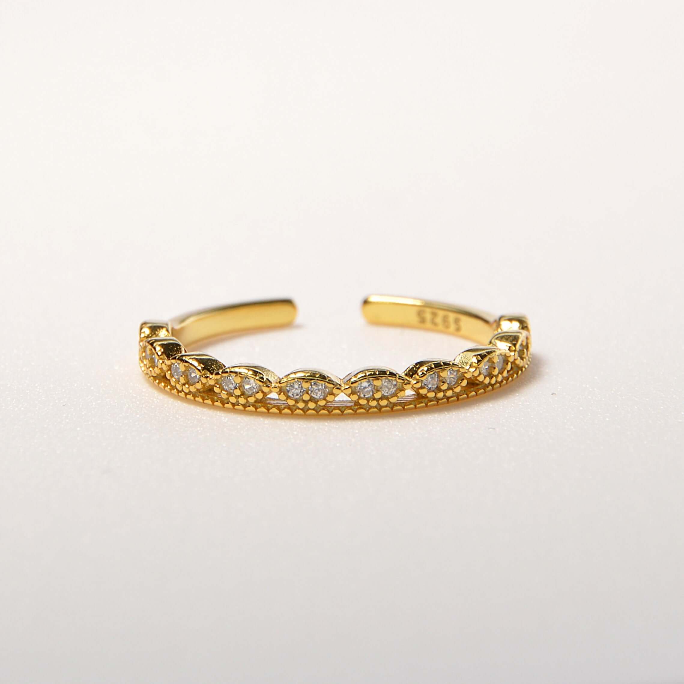 #009 Minimalistischer-Ring "Scandi Glam" - ARS-ARGENTI