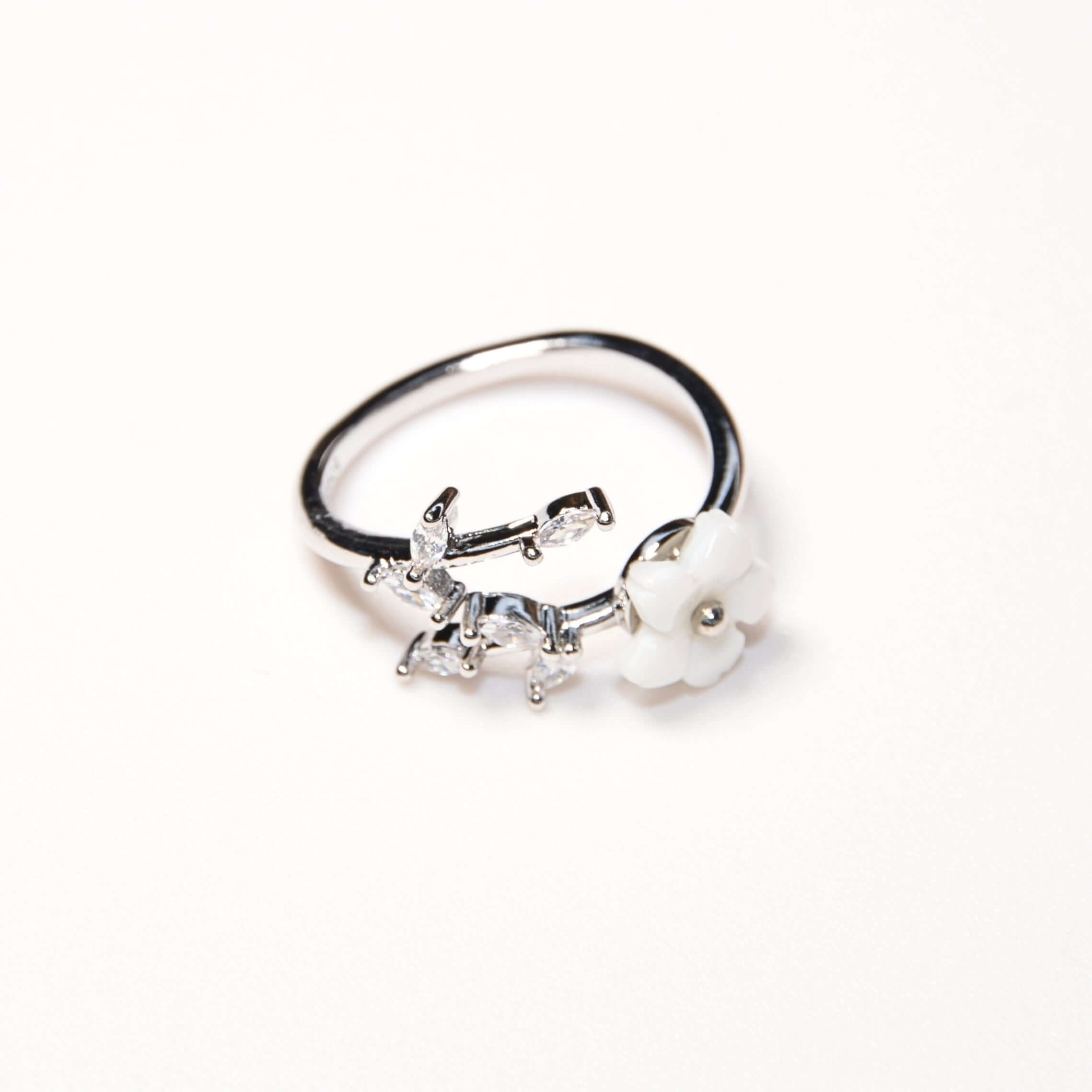 #014 Filigraner-Ring "korean flower" - ARS-ARGENTI