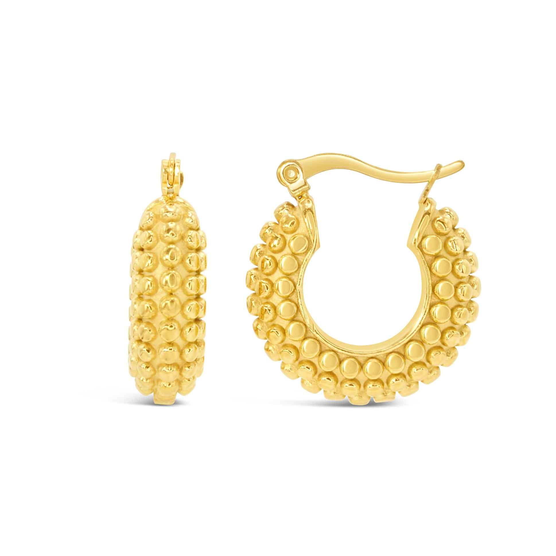 #068 Luxuriöse Glamour-Ohrringe "1001 night" - ARS-ARGENTI- Damen Ohrringe Gold - 925 Sterling Silber - Sexy Ohrringe gold 585 – bestseller – bling-bling – glamouröse Ohrringe – Sinnliche Ohrringe – damenohrringe - Geschenkbox