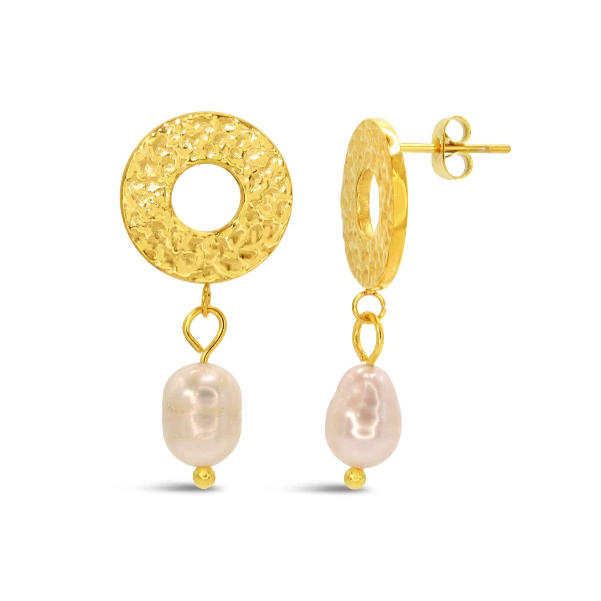 #086 Boho-Ohrringe "Jingle Jangles" - ARS-ARGENTI- Damen Ohrringe Gold - 925 Sterling Silber - Sexy Creolen gold 585 – Boho style – boho ohrringe für damen – damenohrringe - Geschenkbox