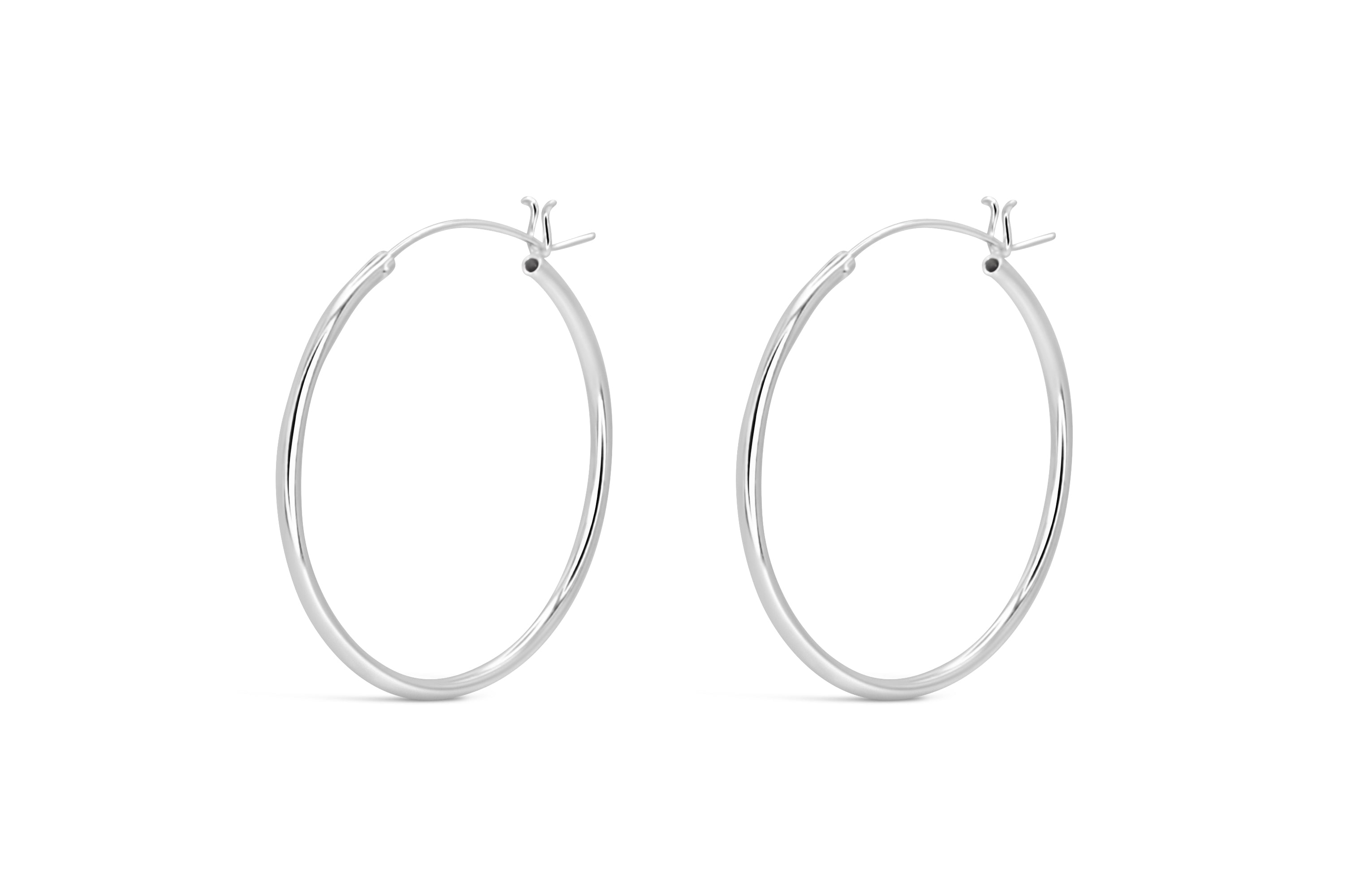 #139 Stylishe Creolen "in the loop"