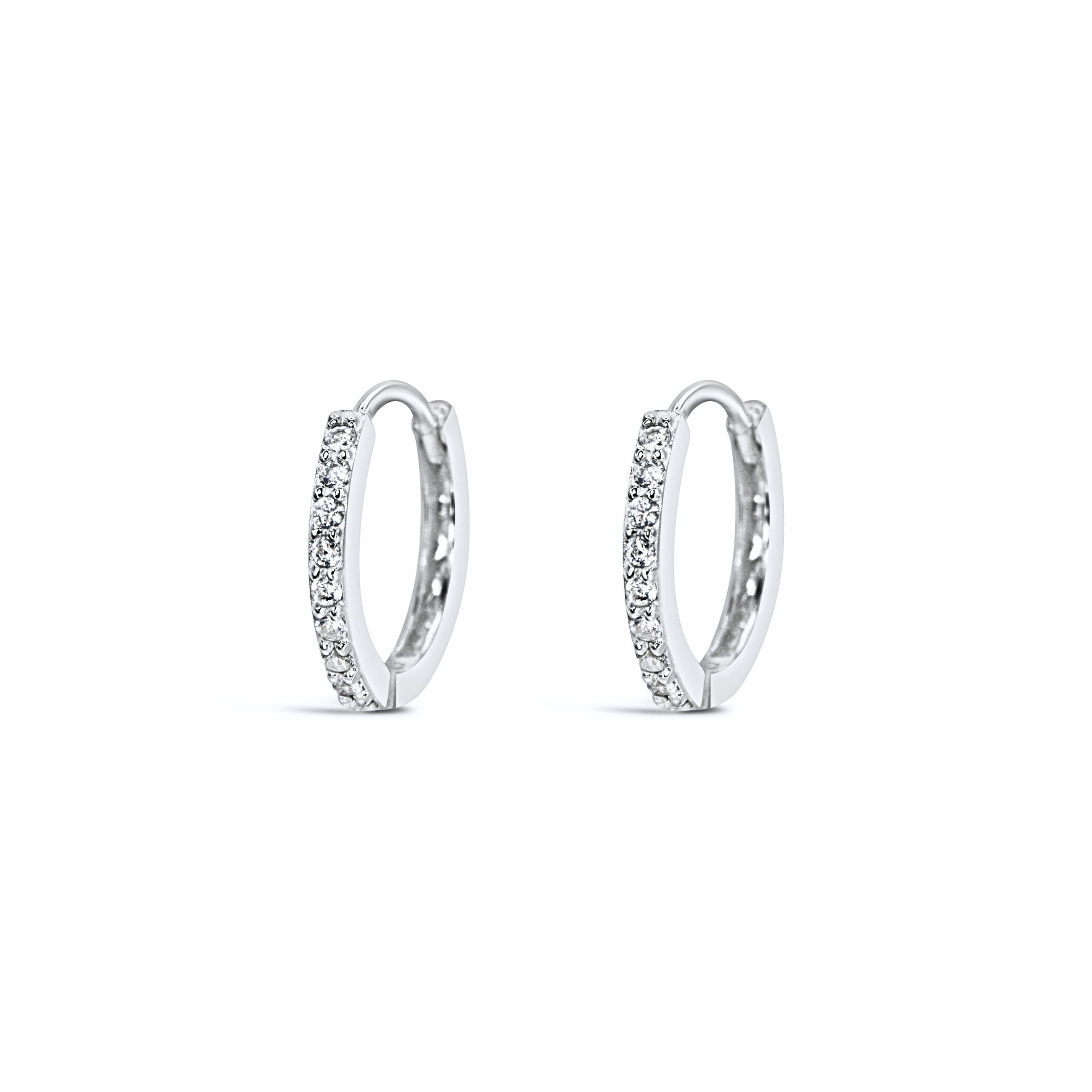 #142 Sexy Creolen "Octania II" - ARS-ARGENTI - Damen Ohrringe Silber - 925 Sterling Silber - Sexy Creolen – Kreolen – damenohrringe – Geschenkbox - swarovski ohrringe