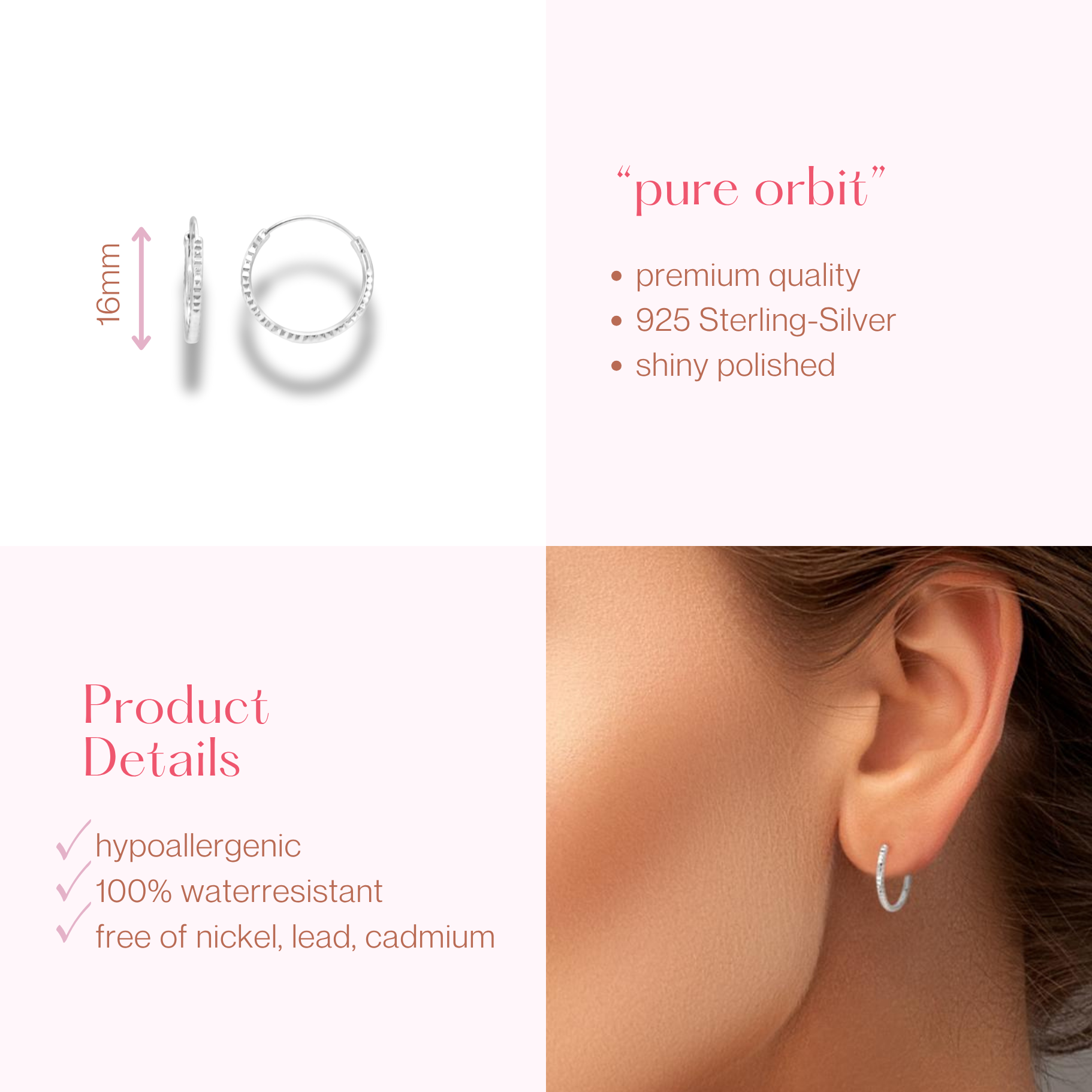 #145 Dezente Creolen "Pure Orbit"