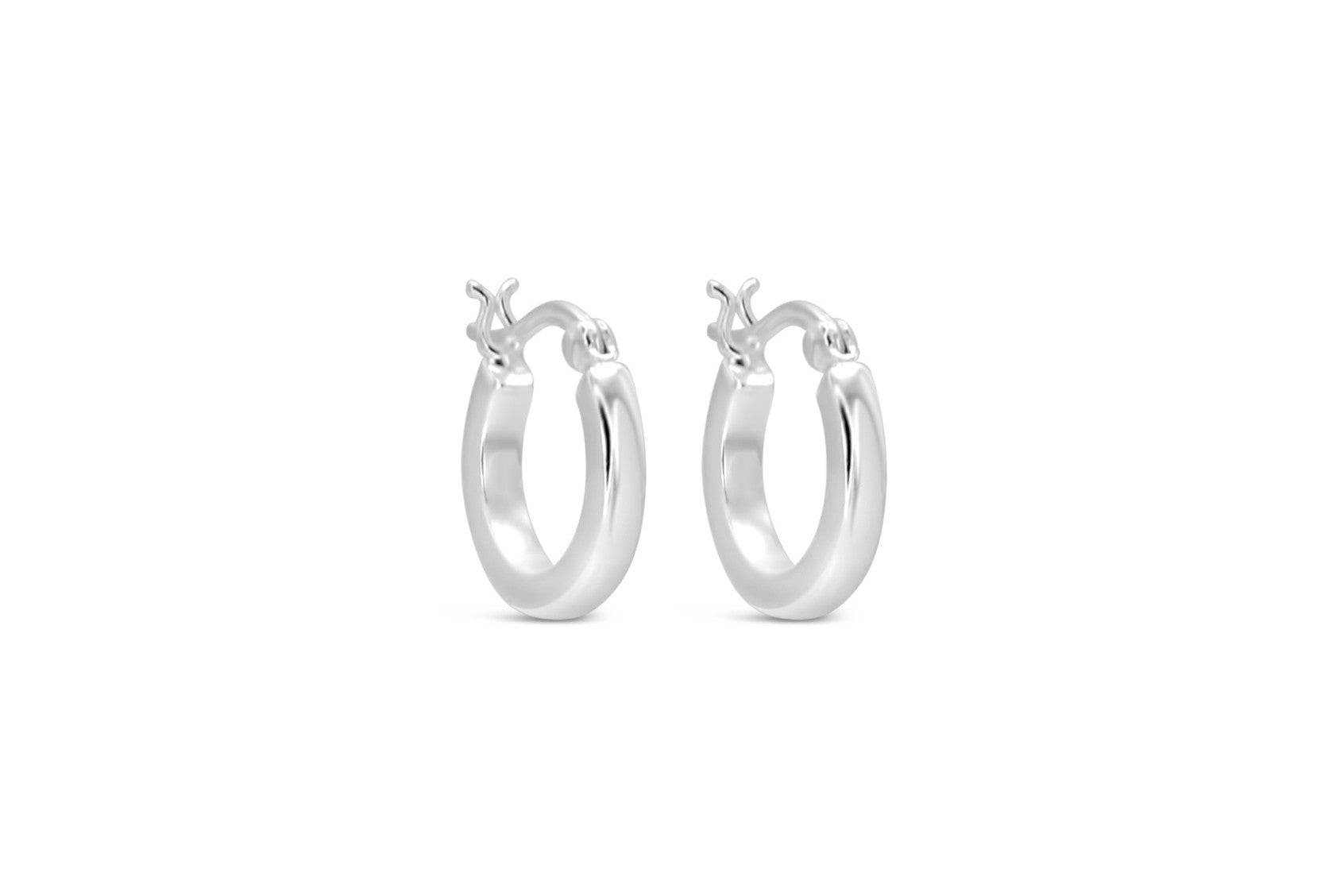 #148 Minimalistische Creolen "Scandi Hoops"