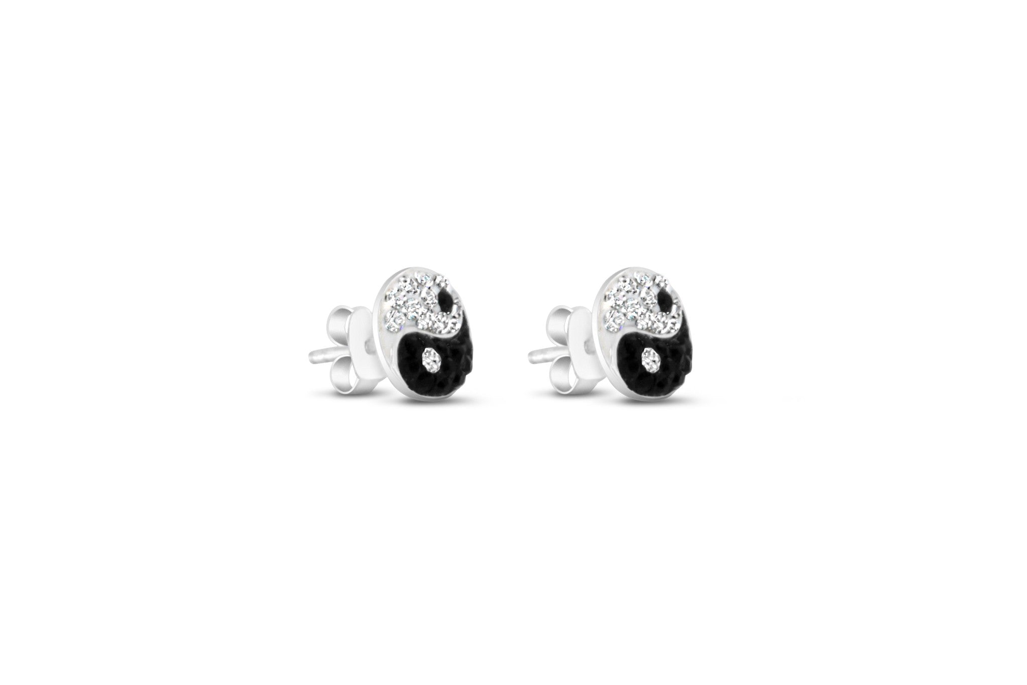 #156 Ohrstecker "Yin & Bling"