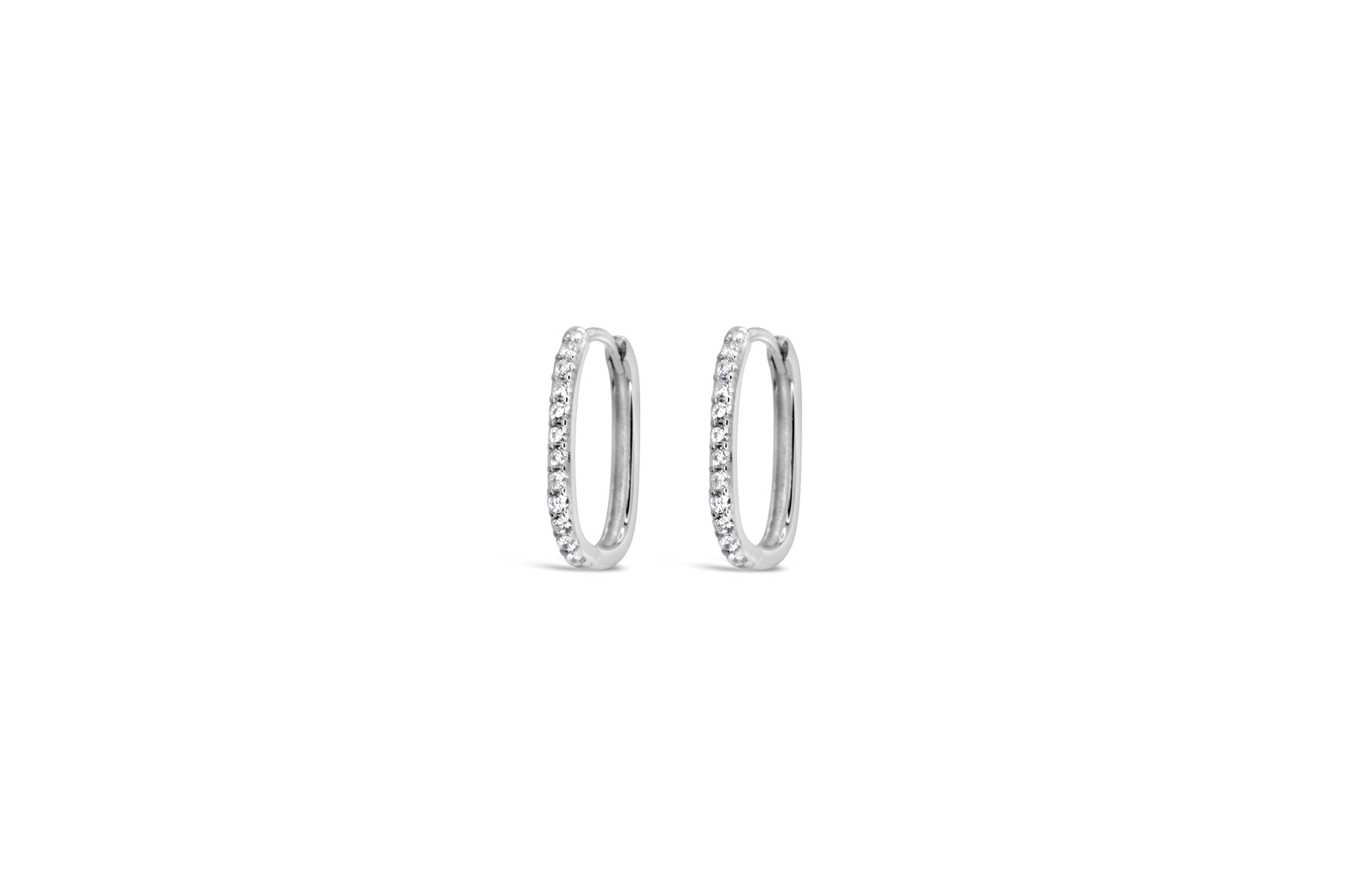 #170 Glamouröse Oval-Creolen "Bassline Bling I"