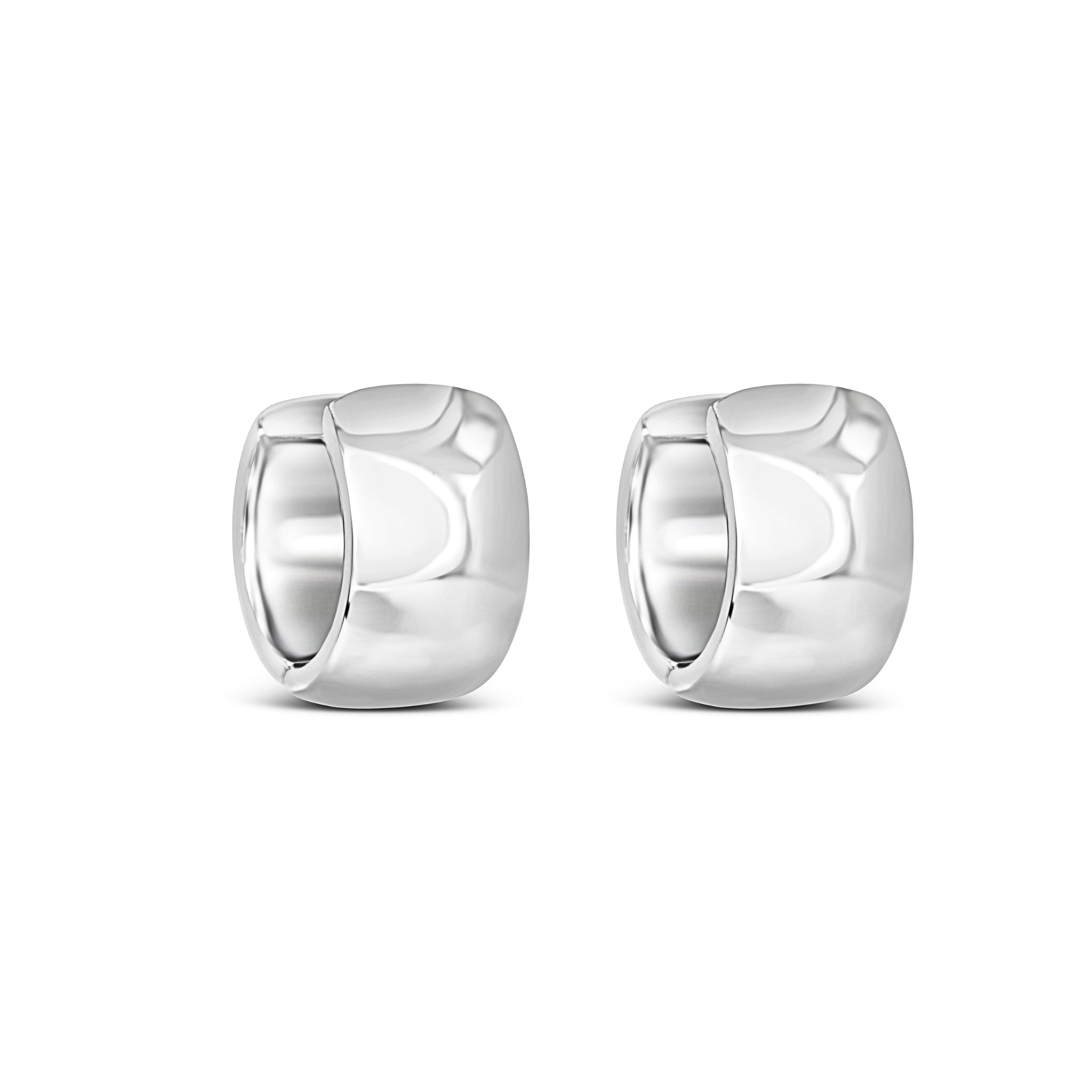 #195 Breite Creolen-Ohrringe "Bold Babe Hoops I" - ARS-ARGENTI - Damen Ohrringe Silber - 925 Sterling Silber - Sexy Creolen – Kreolen – damenohrringe – Geschenkbox
