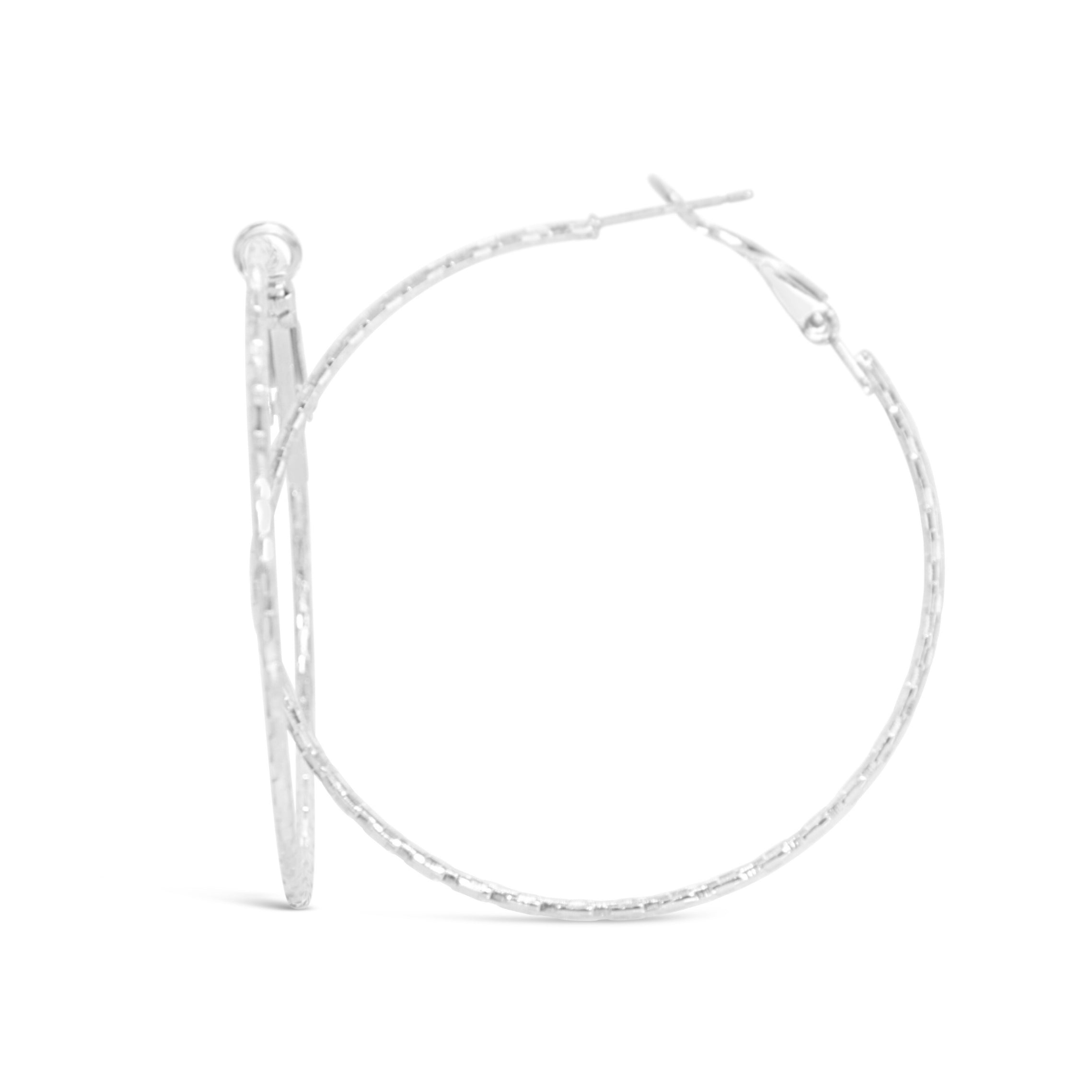 #225 Filigrane XXL-Club-Creolen "XL Electric Kiss Hoops" - ARS-ARGENTI - Damen Ohrringe Silber - 925 Sterling Silber - Sexy Creolen – Kreolen – damenohrringe – Geschenkbox