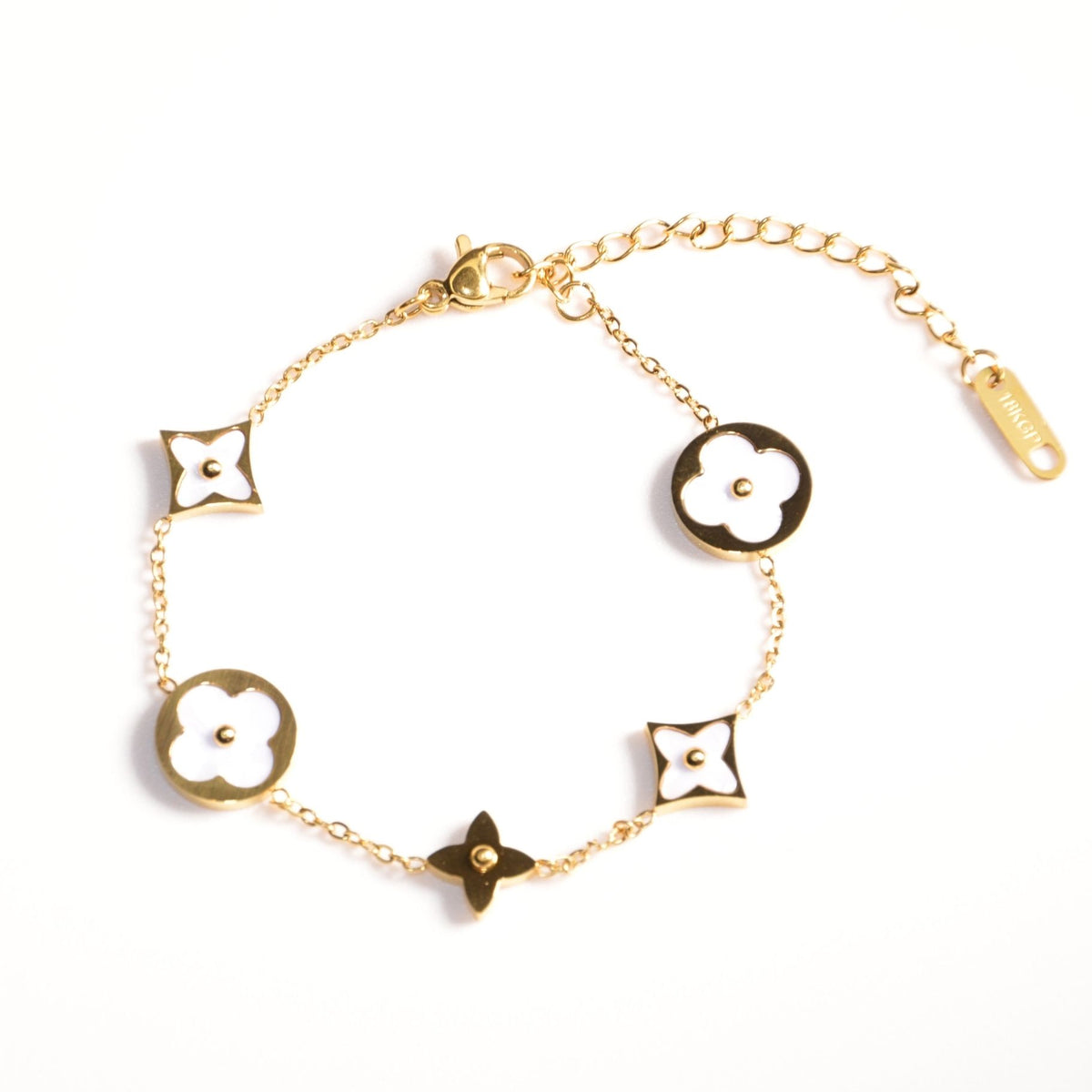 #011 Blütenarmband - Bloom & Boujee -