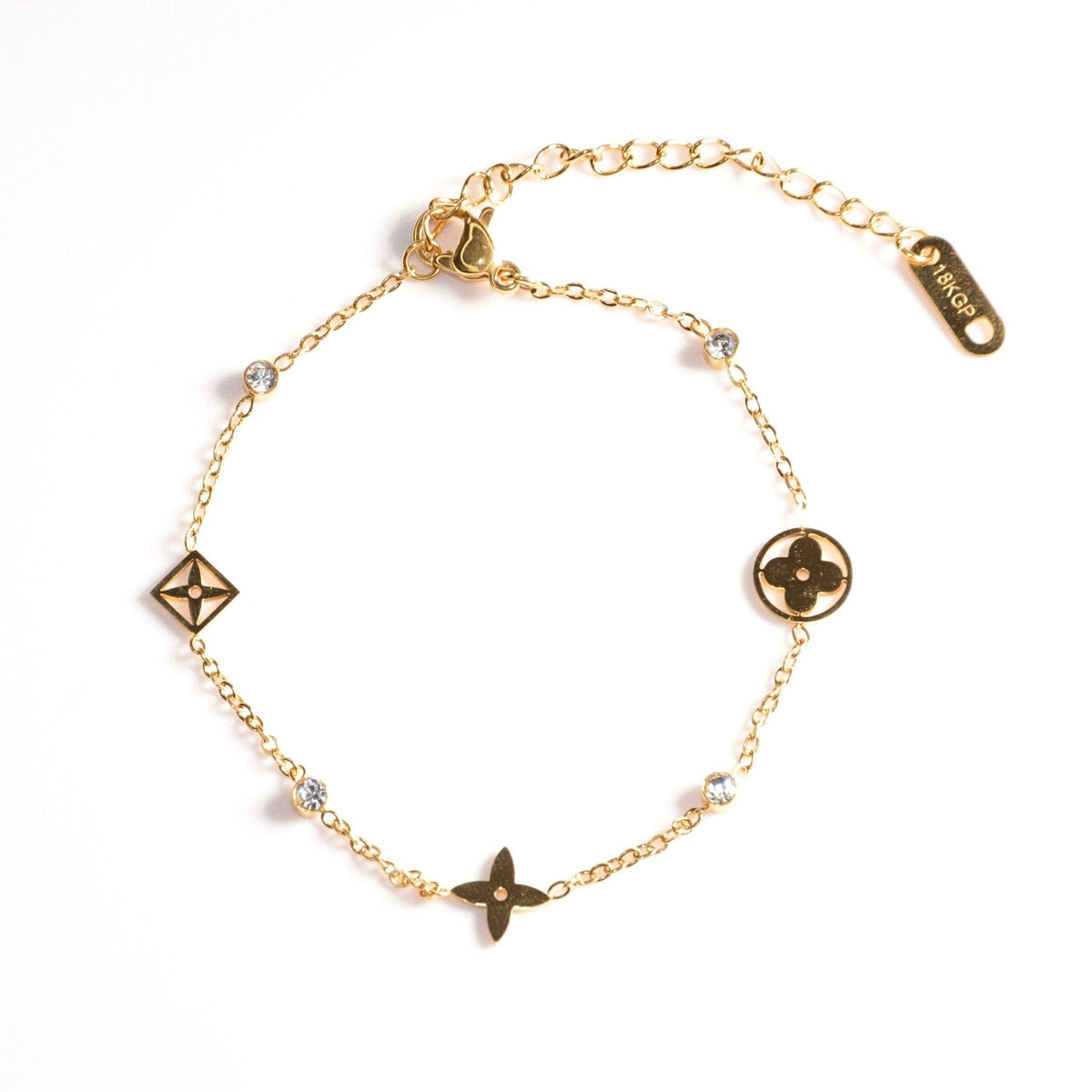 #012 Blütenarmband - Fleur Fatale -