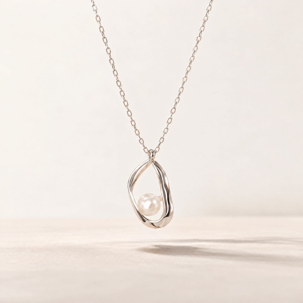 #000 Elegante Halskette - Genevieve - silver