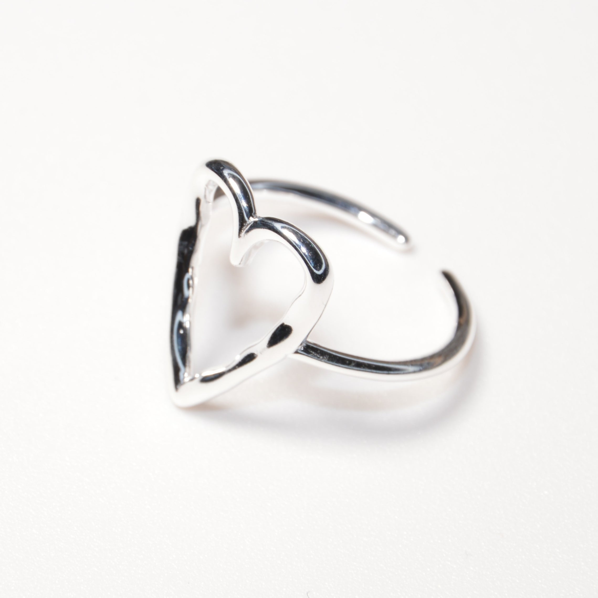 #001 Edler Herz-Ring"Eternity Love - silber"