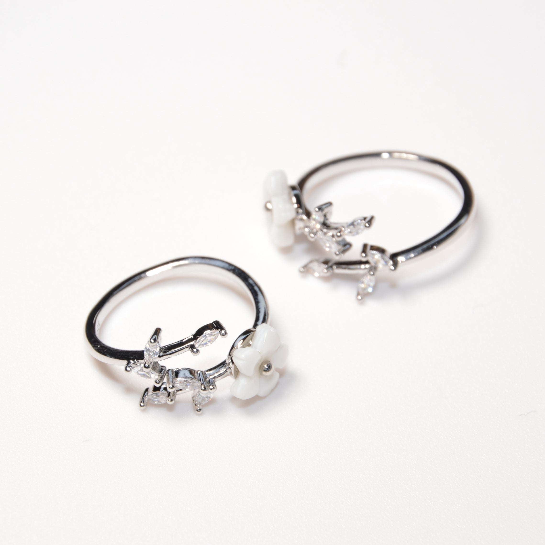 #014 Filigraner-Ring "korean flower"