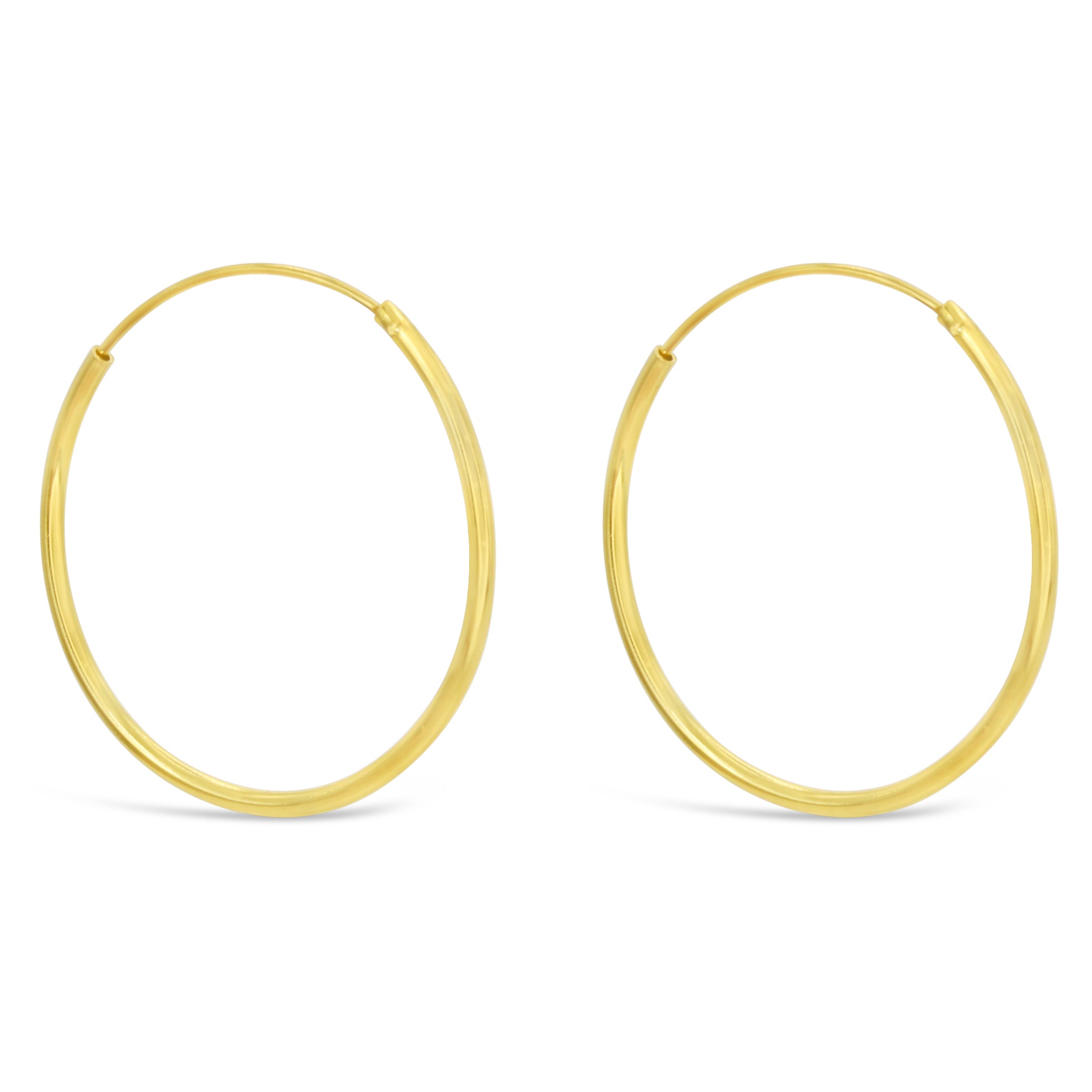 #001 Edle Creolen "hoola hoop"
