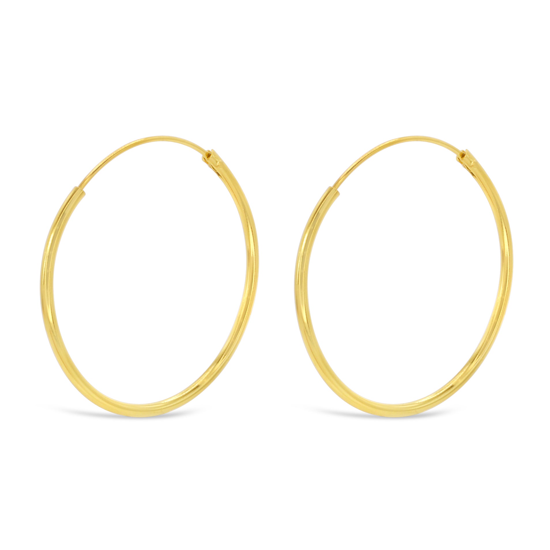 #001 Edle Creolen "hoola hoop"