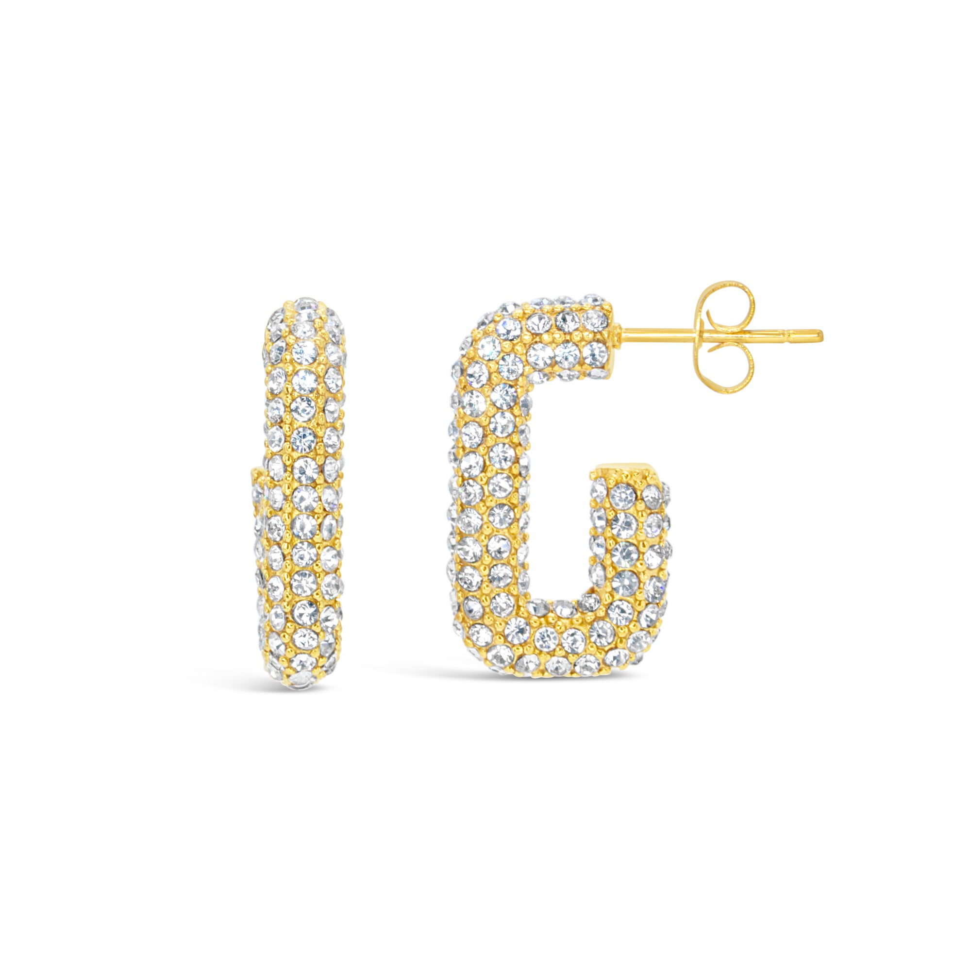 #029 Edle Bling-Bling-Ohrringe "LAYLA-Glam"