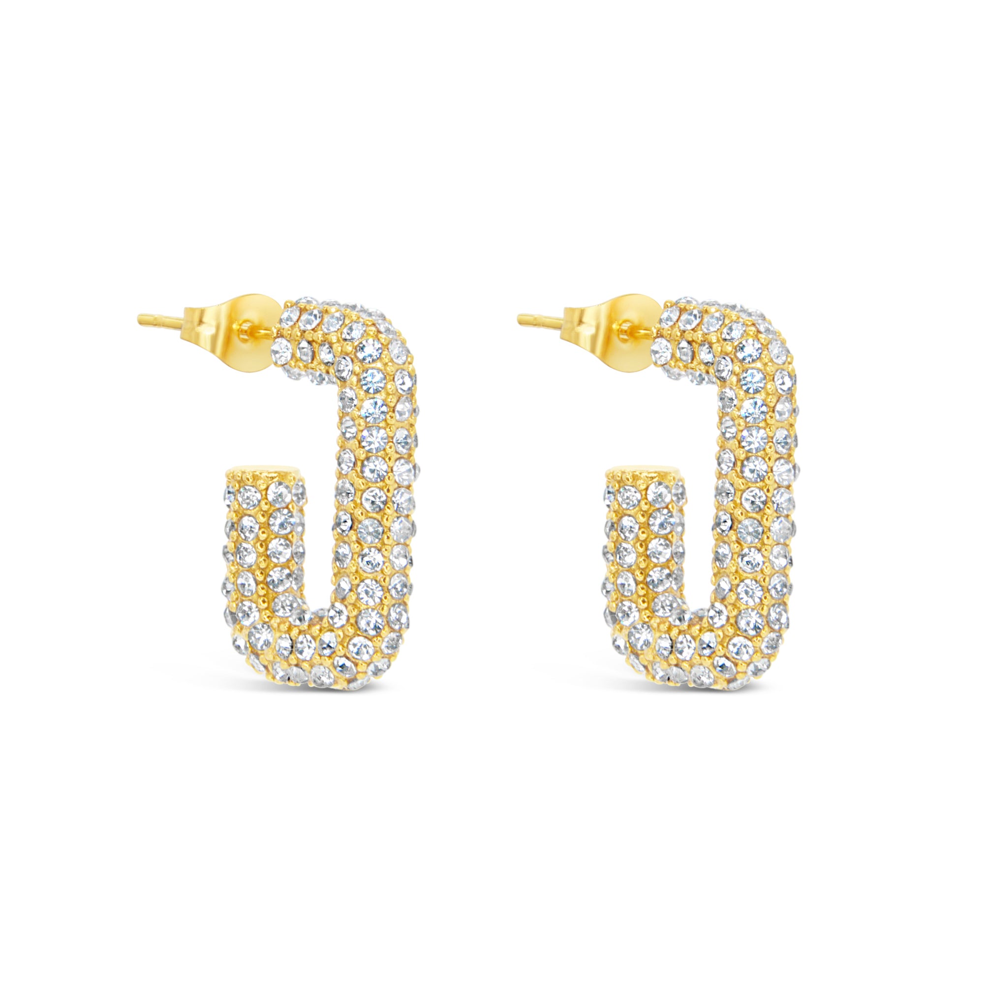 #029 Edle Bling-Bling-Ohrringe "LAYLA-Glam"